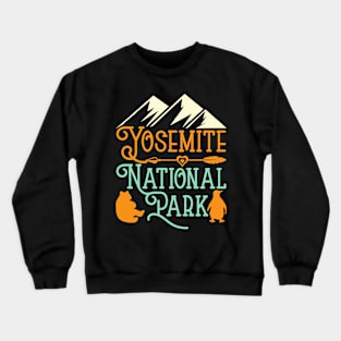 yosemite national park Crewneck Sweatshirt